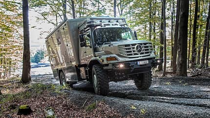 Mercedes Zetros 1833  Wohnmobil