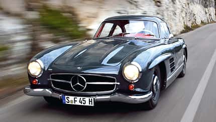 Mercedes 300 SL, Frontansicht
