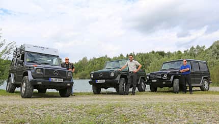Mercedes G-Klasse, Modellvarianten