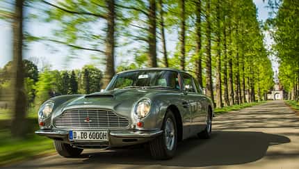Aston Martin DB6 MK I, Frontansicht
