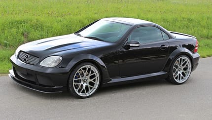 09/2014, Lumma R 170 Mercedes SLK Black Move