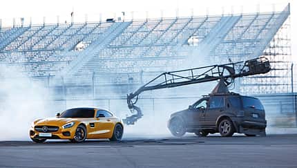 Mercedes AMG GT, Filmdreh, Impression, Aufnahmen