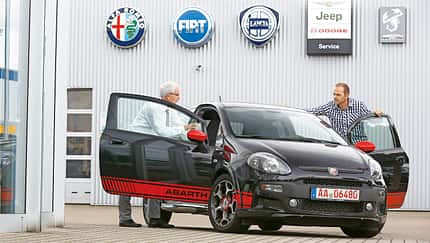 Abarth Punto Evo, Händler