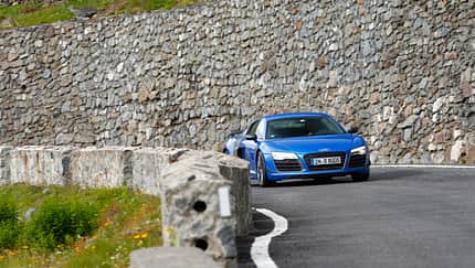 Audi R8 LMX, Frontansicht