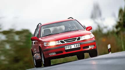 Saab 9-5 2.3t Kombi, Frontansicht