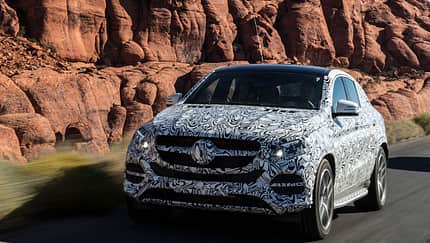 11/2014, Mercedes GLE Mitfahrt
