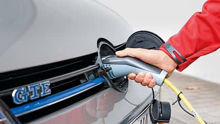 VW Golf GTE, Ladekabel, Ladevorgang