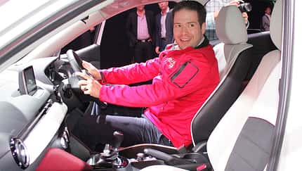 11/2014, Mazda CX-3 Sitzprobe Jochen Knecht