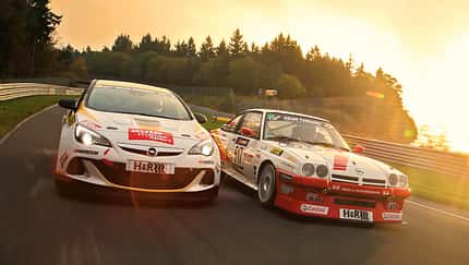 Opel Astra OPC Cup, Opel VLN-Manta, Frontansicht