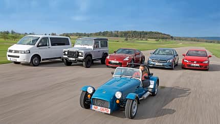 Autos für Individualisten, Alle Fahrzeuge