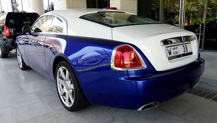 Rolls Royce Wraith - F1 Abu Dhabi 2014 - Carspotting