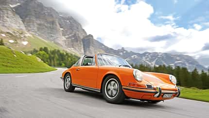 Porsche 911 T 2.2 Targa, Frontansicht