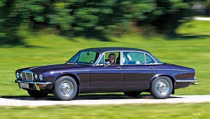 Jaguar XJ6, Seitenansicht