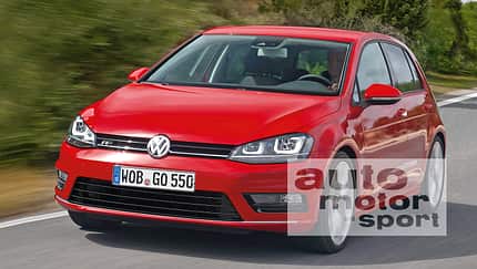  VW Golf, Frontansicht