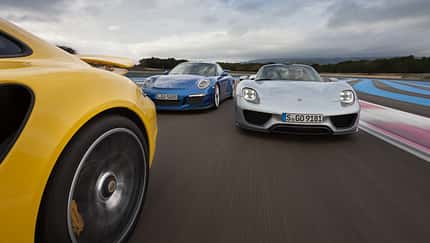 Porsche 911 GT3, Porsche 918 Spyder, Porsche 911 GT3, Le Castellet