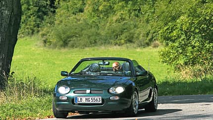 MGF 1.8i, Frontansicht