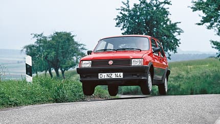 MG Metro, Frontansicht