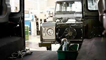 Land Rover Defender Produktion Sollihull 4wf