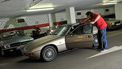 Porsche 924, Seitenansicht