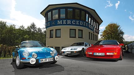 Renault Alpine A110 1300 VC, Renault Alpine A310 V6, Renault Alpine A610 TURBO