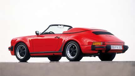 Porsche 911 Speedster, Seitenansicht