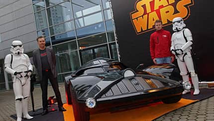 Darth Vader, Darth Vader Auto, Sitzprobe, Spielwarenmesse Nürnberg 2015