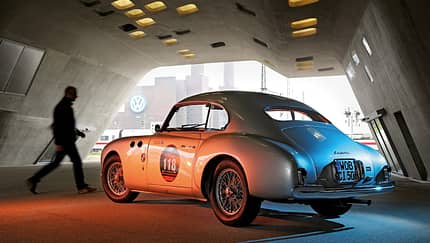 Cisitalia 202 Gran Sport, Heckansicht