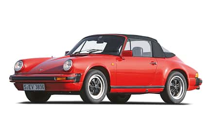 Porsche 911 Cabrio G-Modell, Seitenansicht