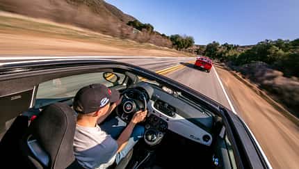 Fiat Abarth 500C 1.4 T-Jet 16V, Dodge Challenger SRT Hellcat