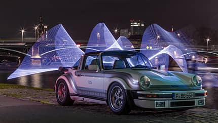 Porsche bb Moonracer, Frontansicht