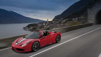 Ferrai 458 Speciale A, Seitenansicht