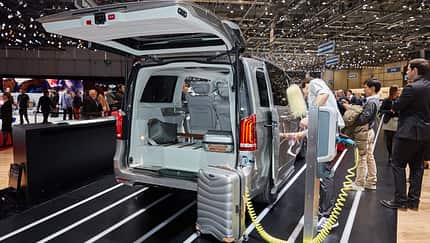 Mercedes V-Klasse Concept V-ision e auf dem Autosalon Genf