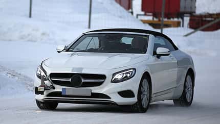 Erlkönig Mercedes S-Klasse Cabrio