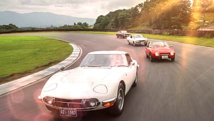 Toyota Sports 800, Toyota 2000GT, Toyota Celica, Toyota Sprinter Trueno