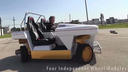 NASA Modular Robotic Vehicle, MRV, Mars-Rover, 2015