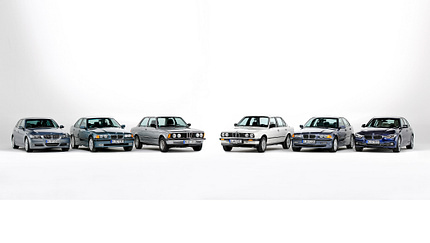 40 Jahre BMW 3er - E21, E30, E36, E46, E90, F30