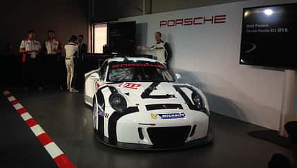 Porsche GT3 R Cockpit