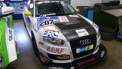 Audi A4 quattro - Startnummer: #207 - Bewerber/Fahrer: Thomas Hanisch, Michael Kühne, Michael Eichhorn, Markku Honkanen - Klasse: AT
