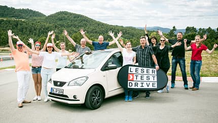 Seat Vater-Tochter-Event, Lesertestdrive