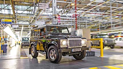 Land Rover Defender, England, Abschiedfahrt, Impression