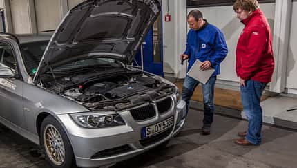 Gebrauchtwagen, BMW 318i Touring, Aufbereitung