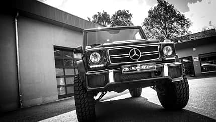 G63 AMG by mcchip-dkr, Front