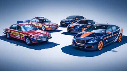 Jaguar SSC Bloodhound Einsatzfahrzeuge