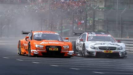 Green vs. Di Resta - DTM Norisring 2015