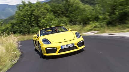 Porsche Boxster Spyder (981), Fahrbericht 