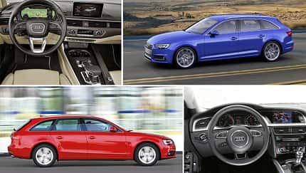 Audi A4 B9 neu B8 alt im Vergleich