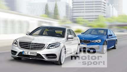 Mercedes E-Klasse,  BMW Fünfer