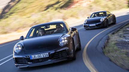 Porsche 911 Facelift, Abstimmungsfahrt