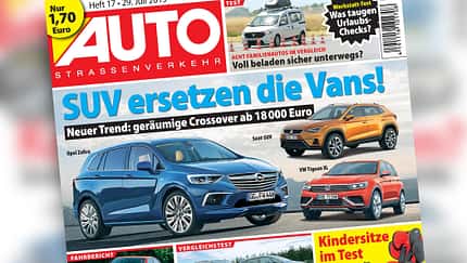 Neues AUTOStraßenverkehr Titel 2015 Heft 17 Vorschau