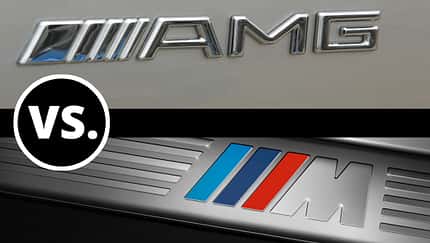 Duell BMW M gegen Mercedes AMG